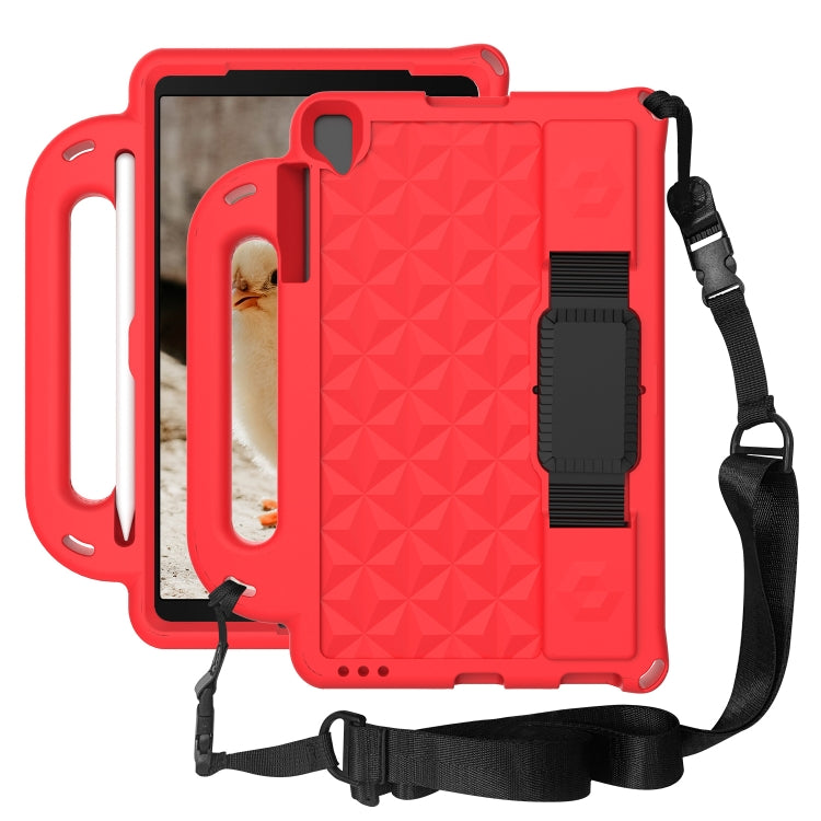 For Lenovo M10 X306X / X306F Diamond Series EVA Anti-Fall Shockproof Sleeve Protective Shell Case with Holder & Strap