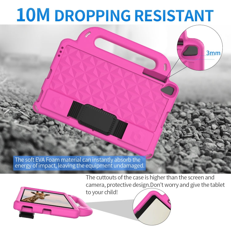 For Lenovo M10 X306X / X306F Diamond Series EVA Anti-Fall Shockproof Sleeve Protective Shell Case with Holder & Strap