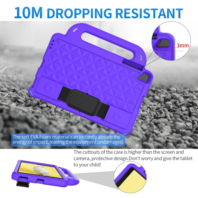 For Lenovo M10 X306X / X306F Diamond Series EVA Anti-Fall Shockproof Sleeve Protective Shell Case with Holder & Strap