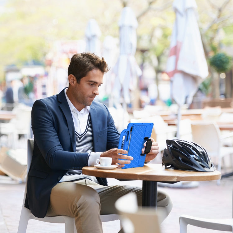 For Lenovo M10 X306X / X306F Diamond Series EVA Anti-Fall Shockproof Sleeve Protective Shell Case with Holder & Strap