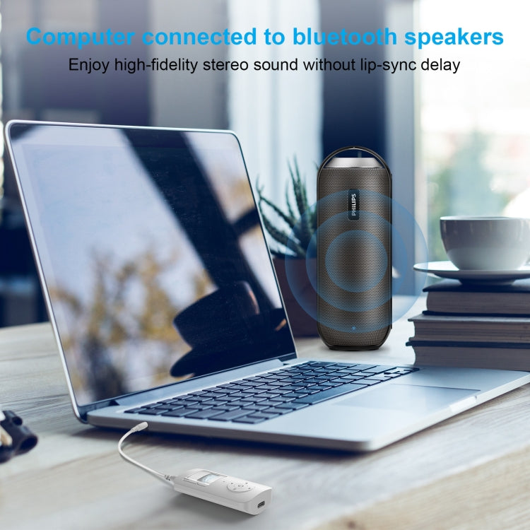 ZF365 Bluetooth 5.0 Receiver Transmitter 2 in 1 Wireless Audio Adapter