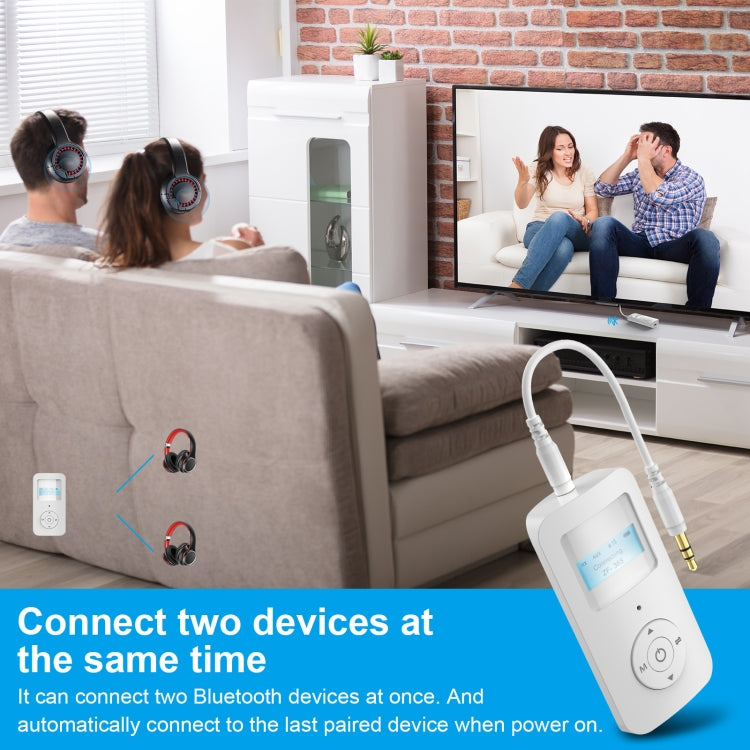 ZF365 Bluetooth 5.0 Receiver Transmitter 2 in 1 Wireless Audio Adapter