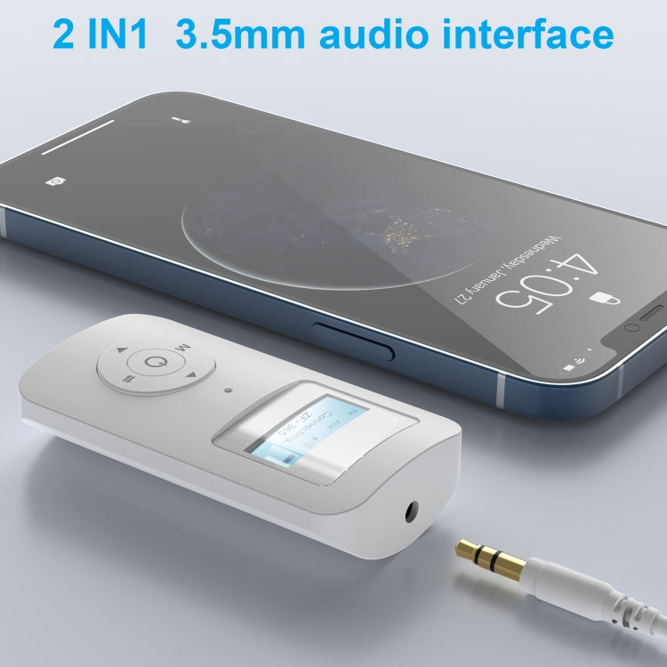 ZF365 Bluetooth 5.0 Receiver Transmitter 2 in 1 Wireless Audio Adapter