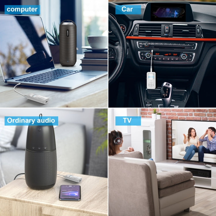ZF365 Bluetooth 5.0 Receiver Transmitter 2 in 1 Wireless Audio Adapter