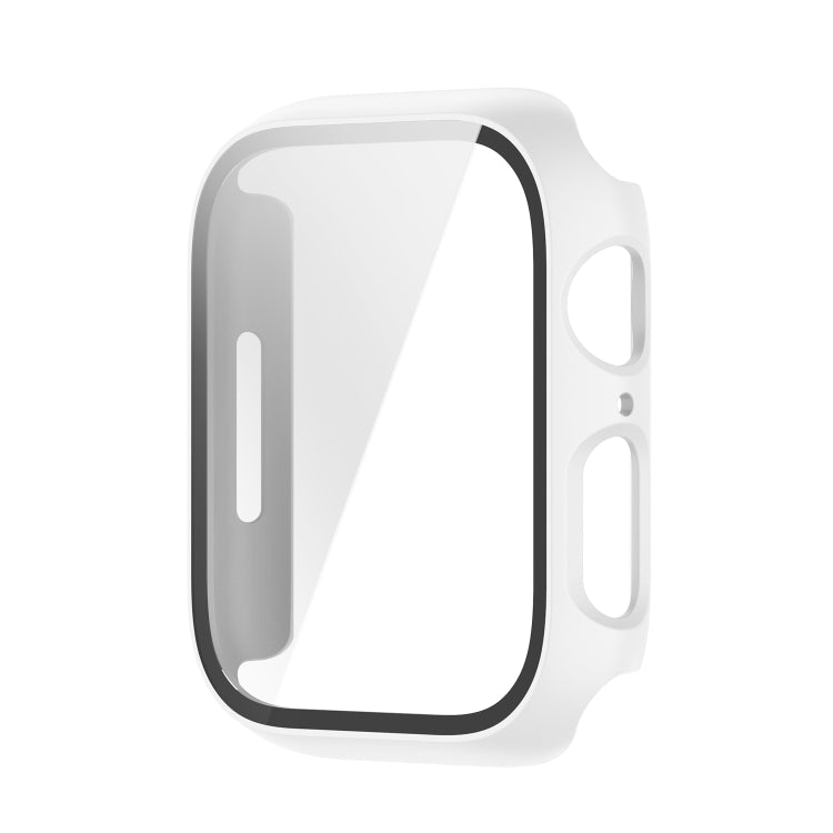 Shockproof PC Protective Case with Tempered Glass Film For Apple Watch Series 8 / 7 45mm