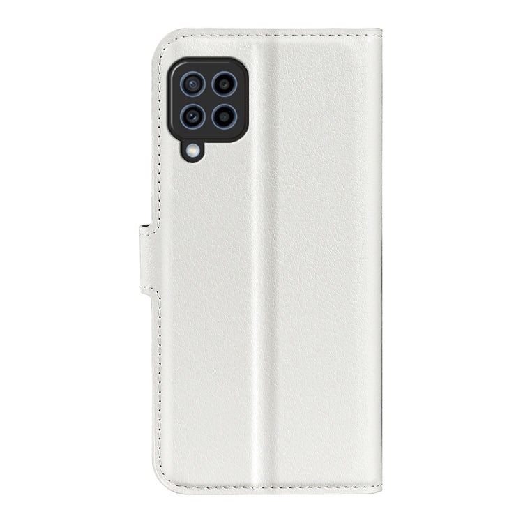 For Samsung Galaxy F22 Litchi Texture Horizontal Flip Protective Case with Holder & Card Slots & Wallet