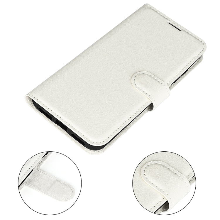 For Samsung Galaxy F22 Litchi Texture Horizontal Flip Protective Case with Holder & Card Slots & Wallet