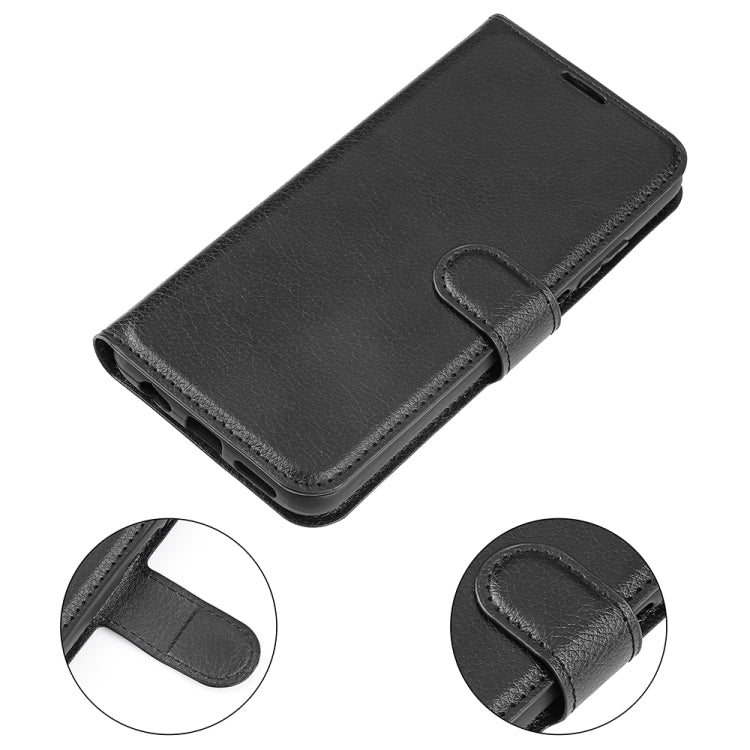 For Samsung Galaxy F22 Litchi Texture Horizontal Flip Protective Case with Holder & Card Slots & Wallet