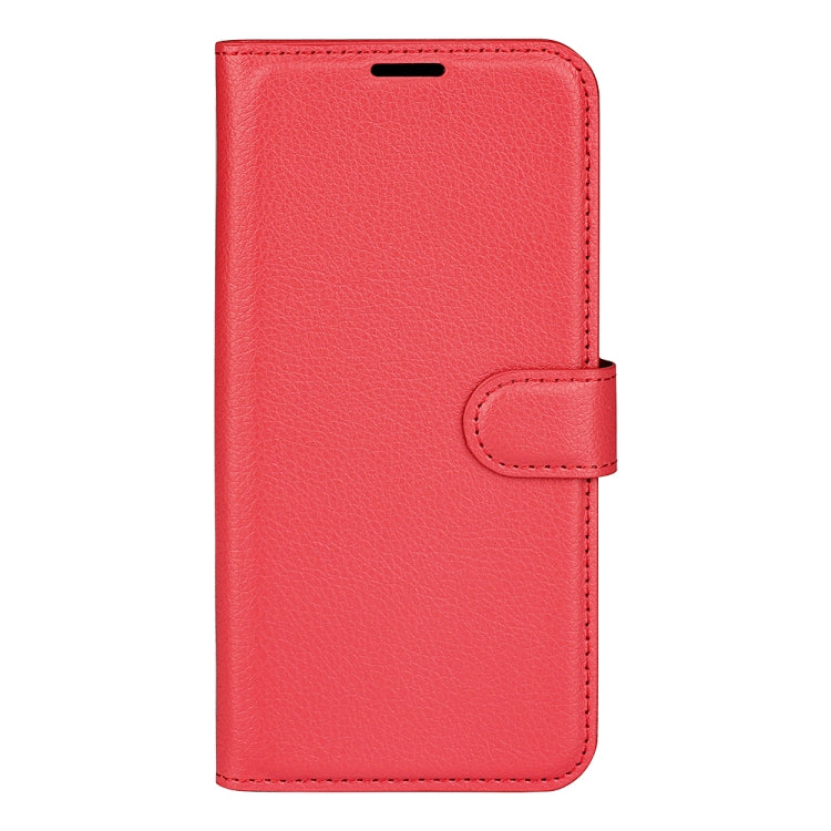 For Samsung Galaxy F22 Litchi Texture Horizontal Flip Protective Case with Holder & Card Slots & Wallet