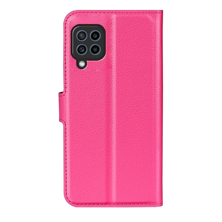 For Samsung Galaxy F22 Litchi Texture Horizontal Flip Protective Case with Holder & Card Slots & Wallet