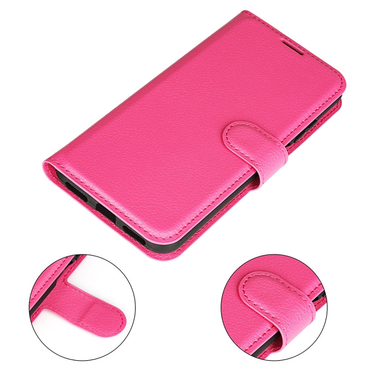 For Samsung Galaxy F22 Litchi Texture Horizontal Flip Protective Case with Holder & Card Slots & Wallet
