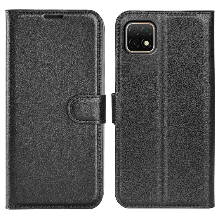 For Huawei nova Y60 Litchi Texture Horizontal Flip Protective Case with Holder & Card Slots & Wallet
