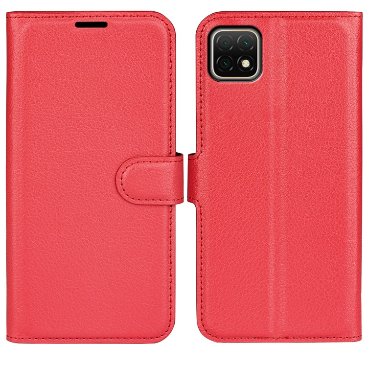 For Huawei nova Y60 Litchi Texture Horizontal Flip Protective Case with Holder & Card Slots & Wallet