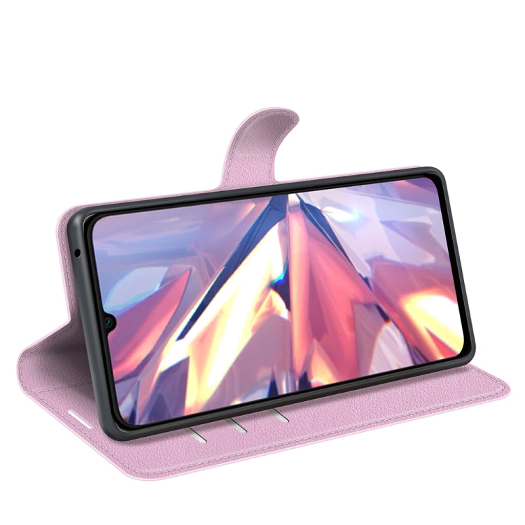 For Huawei nova Y60 Litchi Texture Horizontal Flip Protective Case with Holder & Card Slots & Wallet