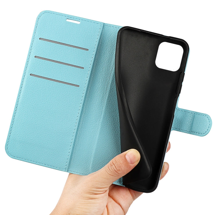 For Huawei nova Y60 Litchi Texture Horizontal Flip Protective Case with Holder & Card Slots & Wallet