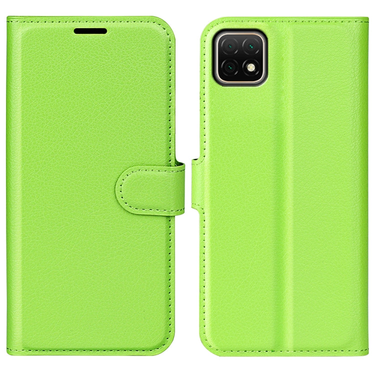 For Huawei nova Y60 Litchi Texture Horizontal Flip Protective Case with Holder & Card Slots & Wallet