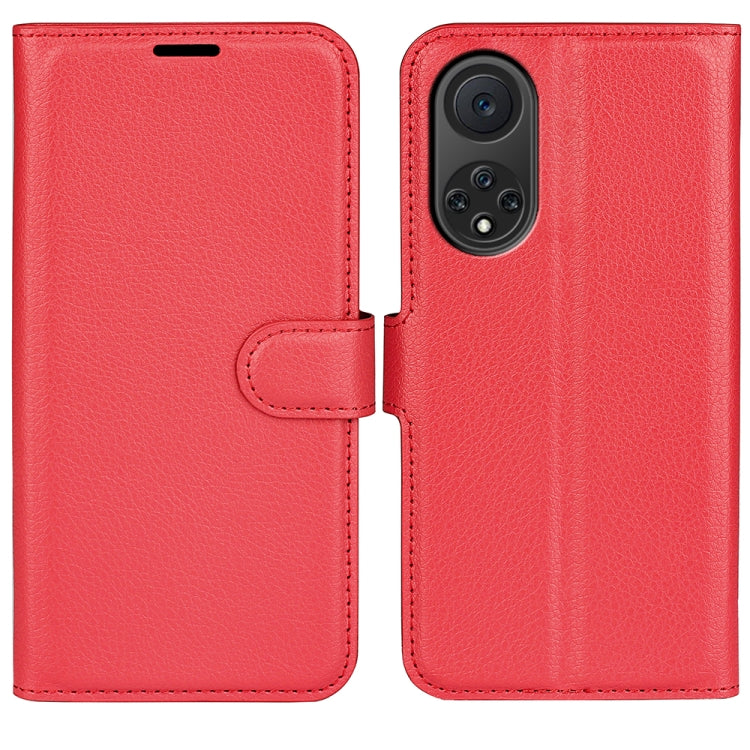 For Huawei nova 9 Litchi Texture Horizontal Flip Protective Case with Holder & Card Slots & Wallet