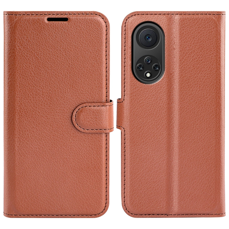 For Huawei nova 9 Litchi Texture Horizontal Flip Protective Case with Holder & Card Slots & Wallet