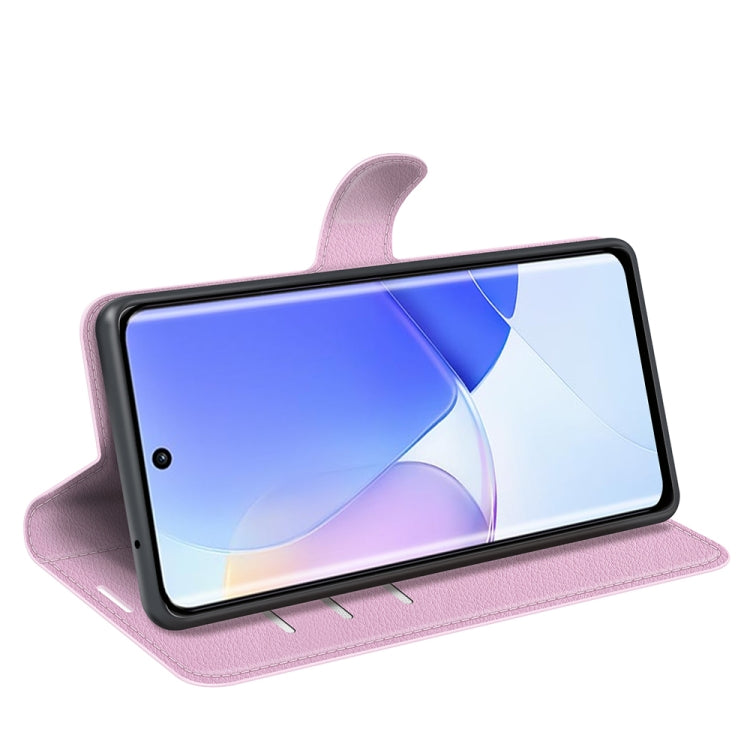 For Huawei nova 9 Litchi Texture Horizontal Flip Protective Case with Holder & Card Slots & Wallet