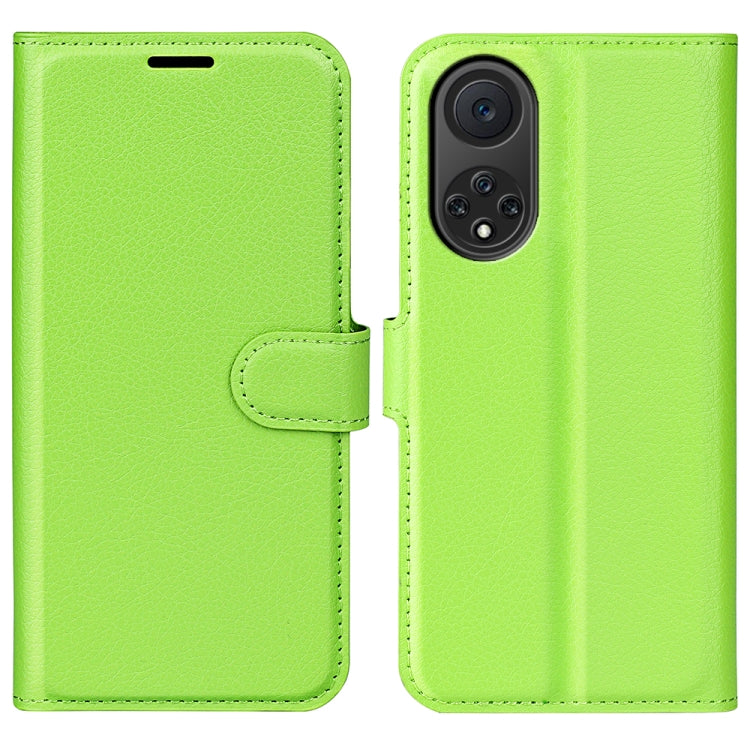 For Huawei nova 9 Litchi Texture Horizontal Flip Protective Case with Holder & Card Slots & Wallet