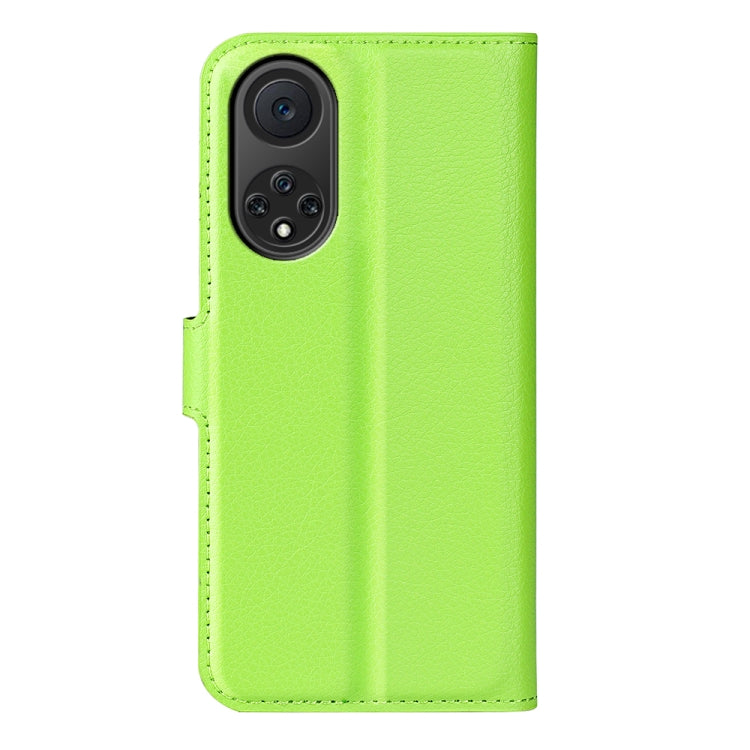 For Huawei nova 9 Litchi Texture Horizontal Flip Protective Case with Holder & Card Slots & Wallet