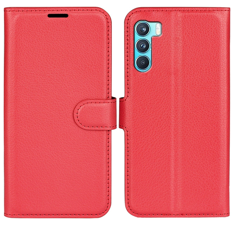 For OPPO K9 Pro Litchi Texture Horizontal Flip Protective Case with Holder & Card Slots & Wallet