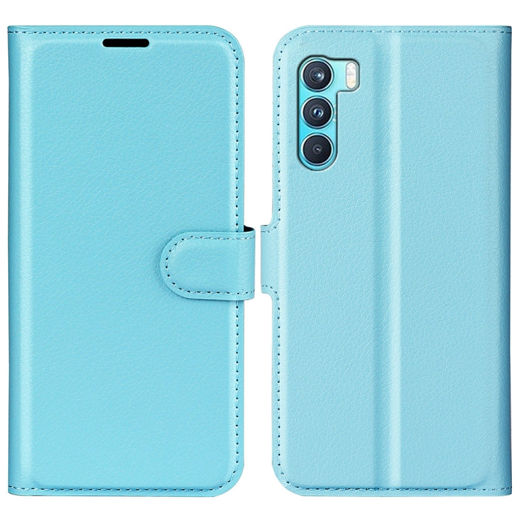 For OPPO K9 Pro Litchi Texture Horizontal Flip Protective Case with Holder & Card Slots & Wallet