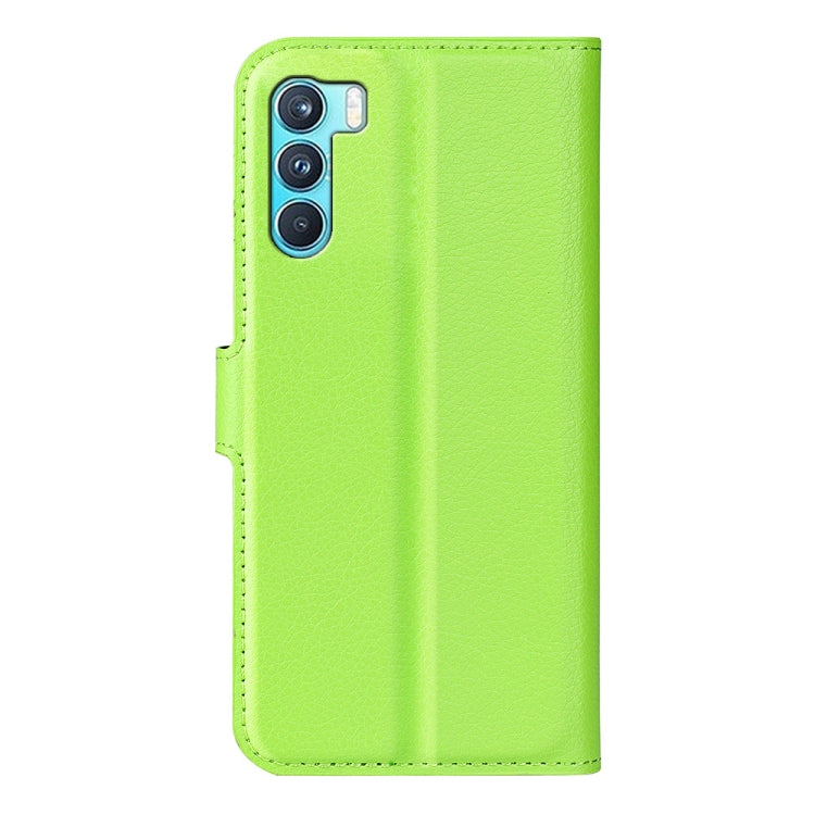 For OPPO K9 Pro Litchi Texture Horizontal Flip Protective Case with Holder & Card Slots & Wallet