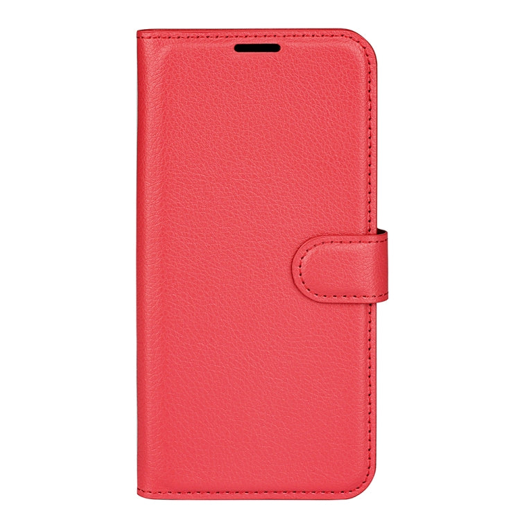 For OPPO Realme Narzo 50i Litchi Texture Horizontal Flip Protective Case with Holder & Card Slots & Wallet