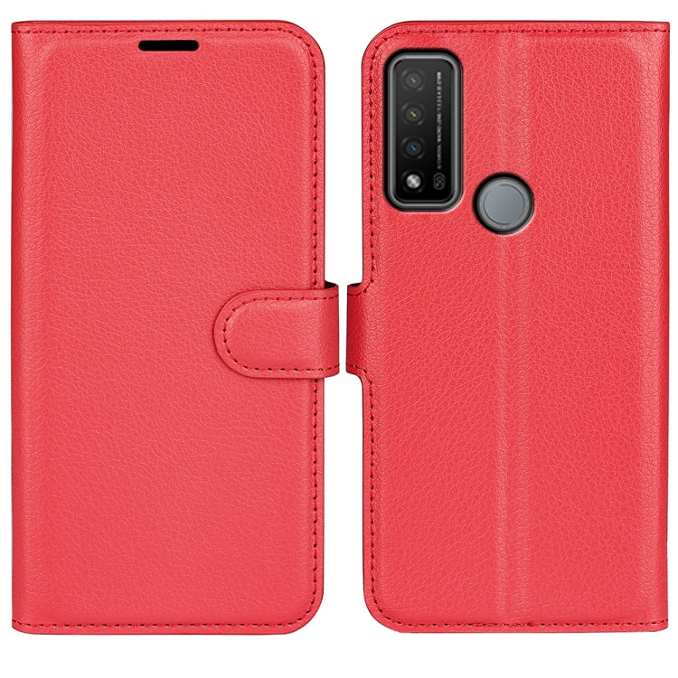 For TCL 20 R 5G Litchi Texture Horizontal Flip Phone Protective Case with Holder & Card Slots & Wallet