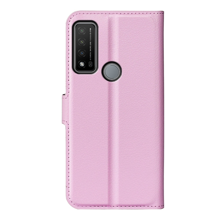 For TCL 20 R 5G Litchi Texture Horizontal Flip Phone Protective Case with Holder & Card Slots & Wallet