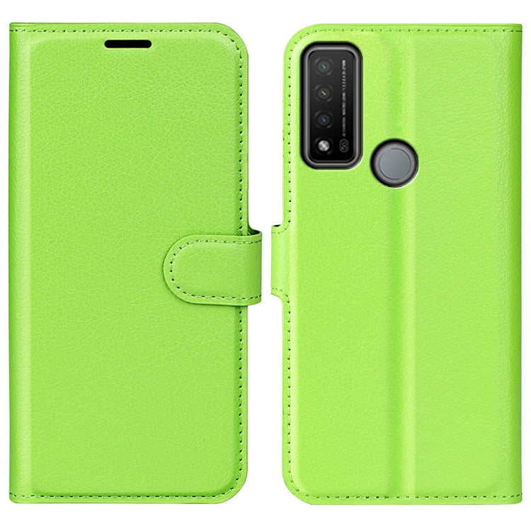 For TCL 20 R 5G Litchi Texture Horizontal Flip Phone Protective Case with Holder & Card Slots & Wallet
