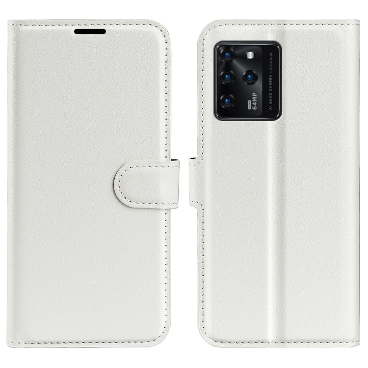 For ZTE Blade V30 Litchi Texture Horizontal Flip Phone Protective Case with Holder & Card Slots & Wallet