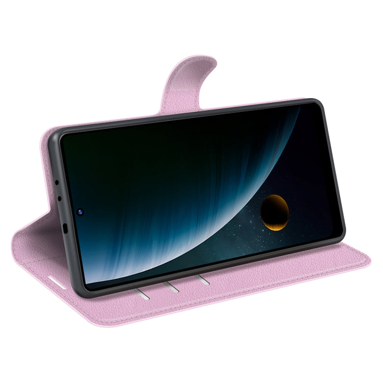 For ZTE Blade V30 Litchi Texture Horizontal Flip Phone Protective Case with Holder & Card Slots & Wallet