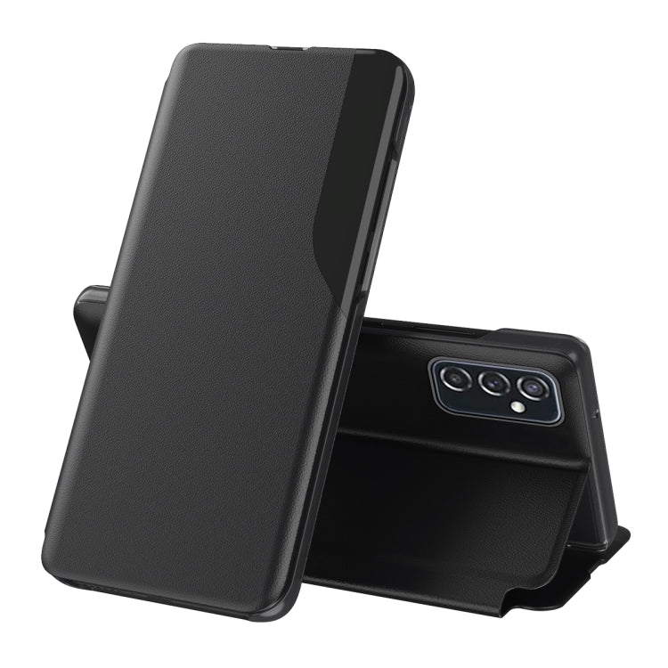 For Samsung Galaxy M52 5G Attraction Flip Holder Leather Phone Case