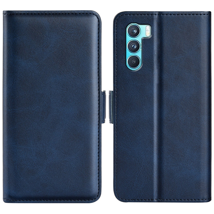 For OPPO K9 Pro Dual-side Magnetic Buckle Horizontal Flip Leather Case with Holder & Card Slots & Wallet
