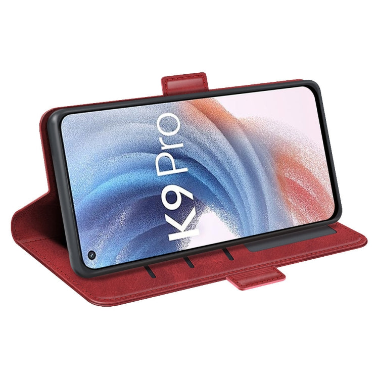 For OPPO K9 Pro Dual-side Magnetic Buckle Horizontal Flip Leather Case with Holder & Card Slots & Wallet