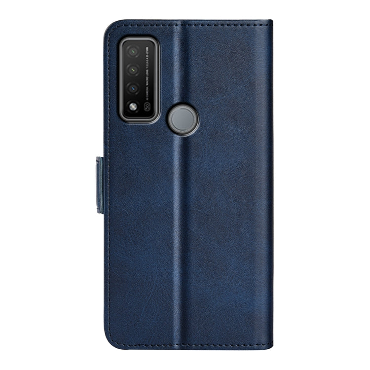 For TCL 20 R 5G  Dual-side Magnetic Buckle Horizontal Flip Phone Leather Case with Holder & Card Slots & Wallet