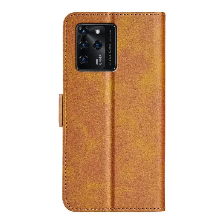For ZTE Blade V30 Dual-side Magnetic Buckle Horizontal Flip Phone Leather Case with Holder & Card Slots & Wallet
