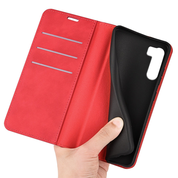 For OPPO K9 Pro Retro-skin Business Magnetic Suction Leather Case with Holder & Card Slots & Wallet