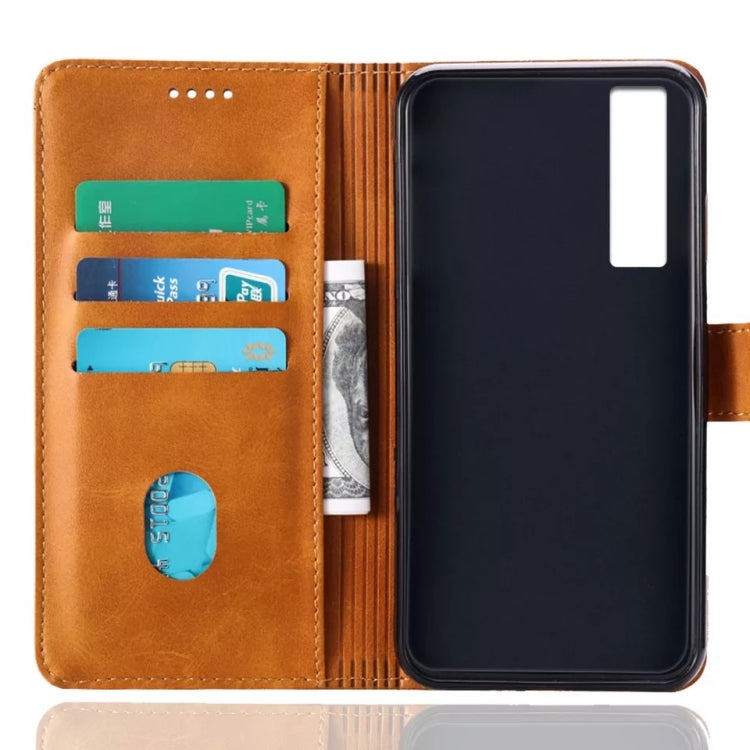 Calf Texture Horizontal Flip Leather Case for Samsung Galaxy A7 (2018)/A750 , with Holder & Card Slots & Wallet