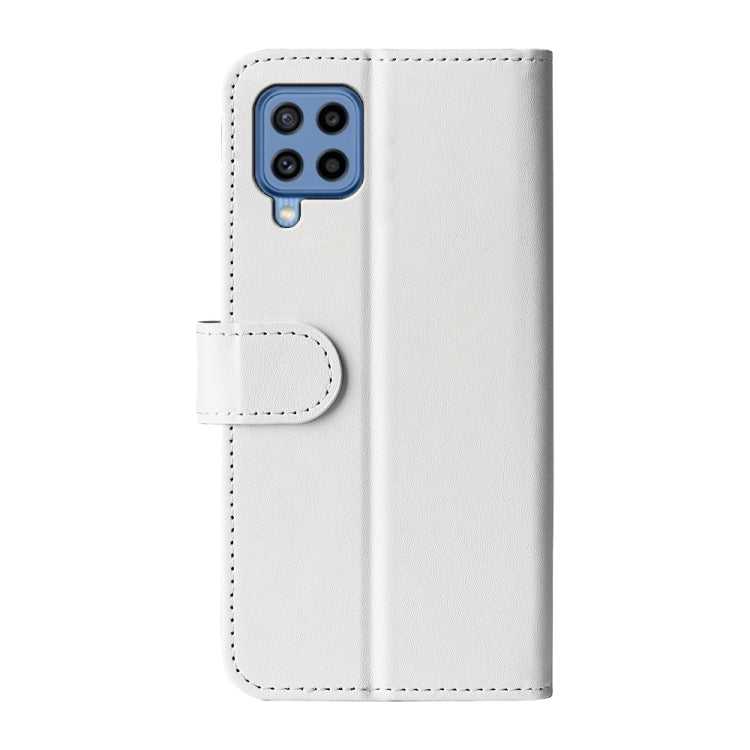 For Samsung Galaxy M22 R64 Texture Single Horizontal Flip Protective Case with Holder & Card Slots & Wallet& Photo Frame