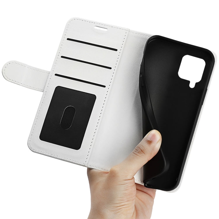 For Samsung Galaxy M22 R64 Texture Single Horizontal Flip Protective Case with Holder & Card Slots & Wallet& Photo Frame