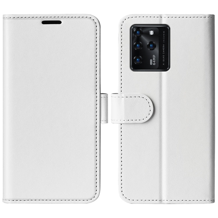 For ZTE Blade V30 R64 Texture Single Horizontal Flip Phone Protective Case with Holder & Card Slots & Wallet& Photo Frame