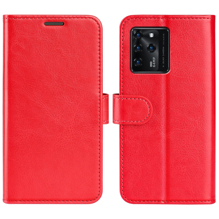 For ZTE Blade V30 R64 Texture Single Horizontal Flip Phone Protective Case with Holder & Card Slots & Wallet& Photo Frame