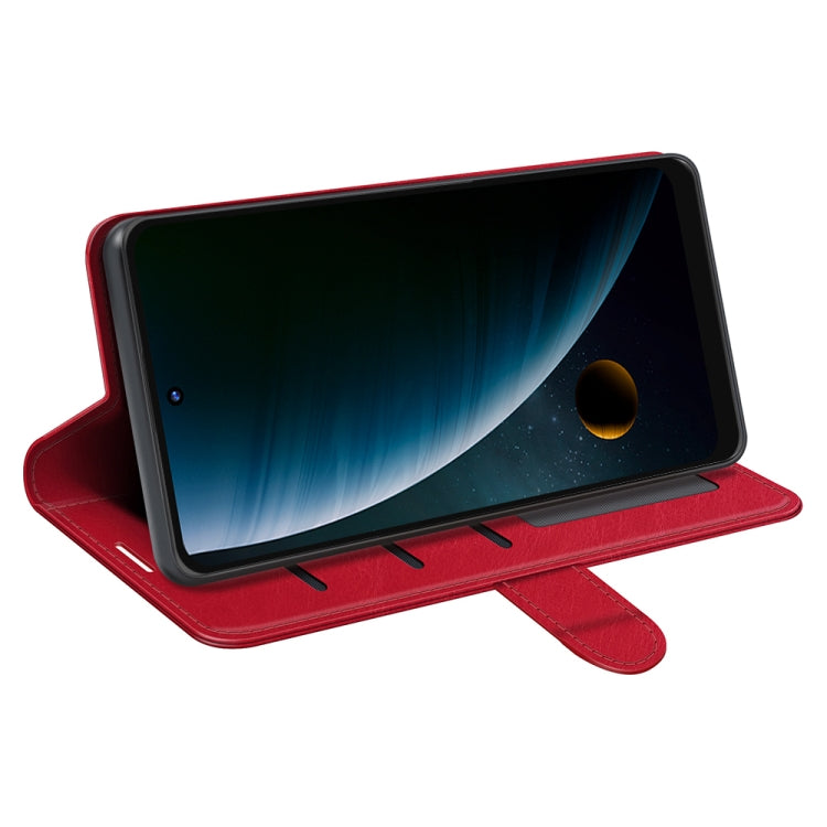 For ZTE Blade V30 R64 Texture Single Horizontal Flip Phone Protective Case with Holder & Card Slots & Wallet& Photo Frame