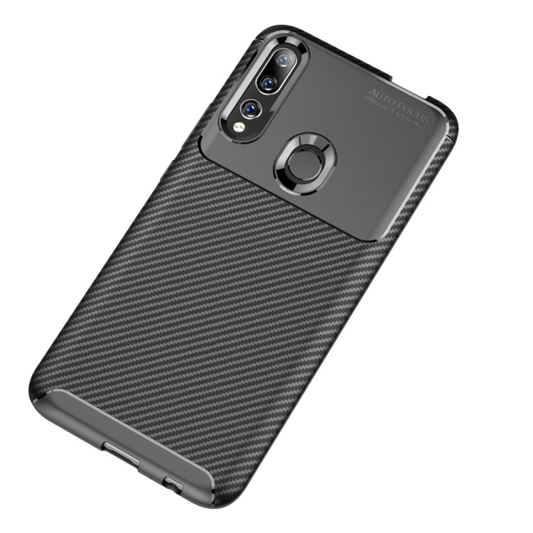 Beetle Series Carbon Fiber Texture Shockproof TPU Case for Huawei Y9Prime 2019 / P smart Z