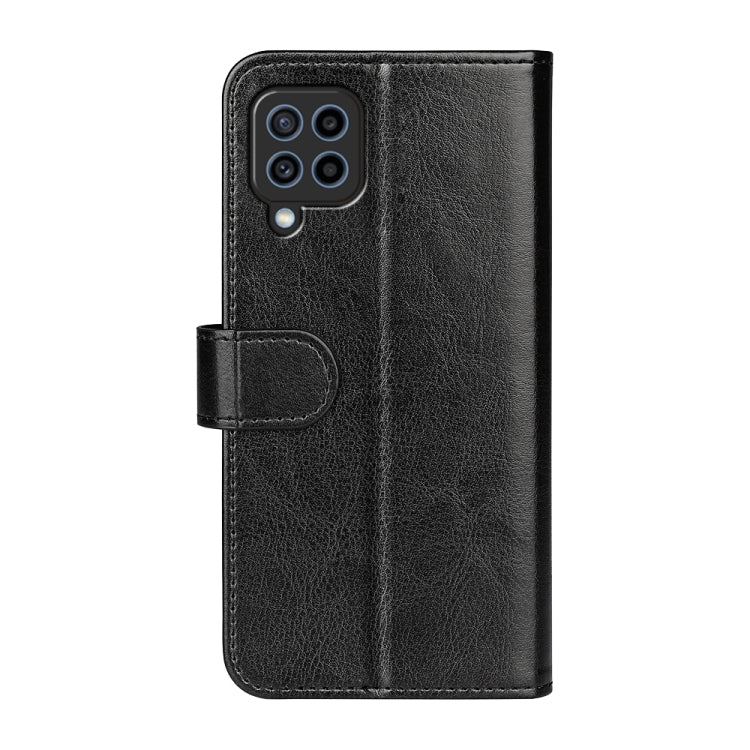For Samsung Galaxy F22 R64 Texture Single Horizontal Flip Protective Case with Holder & Card Slots & Wallet& Photo Frame