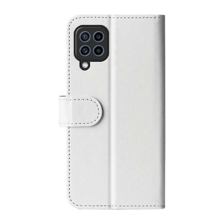 For Samsung Galaxy F22 R64 Texture Single Horizontal Flip Protective Case with Holder & Card Slots & Wallet& Photo Frame