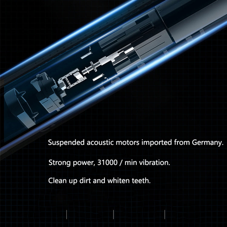 Wireless Induction Charging Ultrasonic Electric Toothbrush